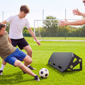 Soccer Rebounder Board 1000x300mm HDPE Kick Back Trainer 3 Angles