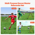 Soccer Rebounder Net 40x35x37 Portable Football Training
