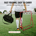 Soccer Rebounder Net 100x100cm Adjustable Angles Football Training