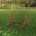 Soccer Rebounder Net 100x100cm Adjustable Angles Football Training