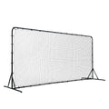 Soccer Rebounder Net 12x6FT Iron Training Equipment Portable Bag