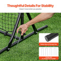 Soccer Rebounder 6x4FT Double-Sided Training Net Equipment