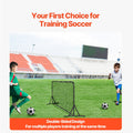 Soccer Rebounder 6x4FT Double-Sided Training Net Equipment