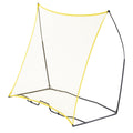 Soccer Rebounder Net 7x7FT Portable Trainer with Bag