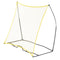 Soccer Rebounder Net 7x7FT Portable Trainer with Bag