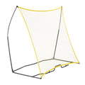 Soccer Rebounder Net 7x7FT Portable Trainer with Bag