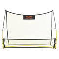 Soccer Rebounder Net 2-IN-1 Iron Portable Football Training Equipment
