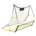 Soccer Rebounder Net 2-IN-1 Iron Portable Football Training Equipment