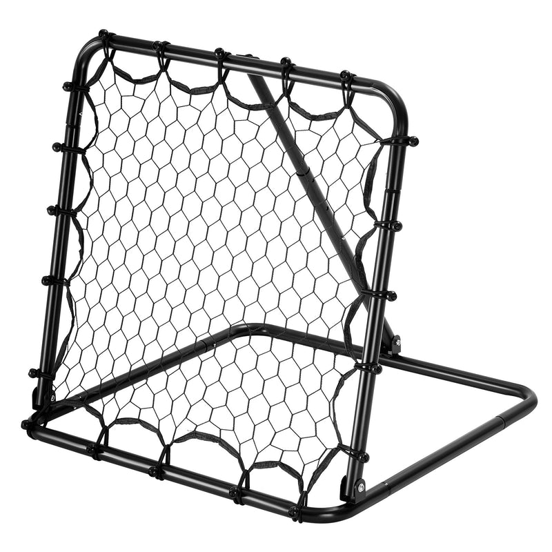 Soccer Rebounder Net 34x34 Portable Football Training Kickback