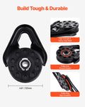 Recovery Snatch Block Pulley 14.5T 32000lbs ATV UTV