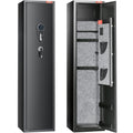 Gun Safe Rifle Safe Digital Keypad Lock 5 Rifles Storage Cabinet