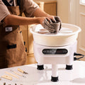 350W Pottery Wheel 10 inch Electric Ceramic With Foot Pedal LCD