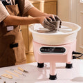 Pottery Wheel 11 inch 450W Electric Ceramic Direct Drive Pink