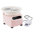 Pottery Wheel 10inch 350W Electric Ceramic Direct Drive Pink
