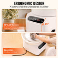 Pottery Wheel 11 Inch 350W Electric Ceramic Wheel with Foot Pedal