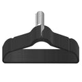 Velvet Hangers 50 Pack Black Non-Slip 360° Swivel Hook