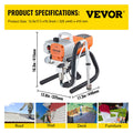 High Pressure Airless Paint Spray Gun 600W Wall Sprayer Machine