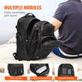 Tactical Backpack 25L Military MOLLE Black Sponge Pad