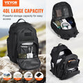 Tactical Backpack 40L Military Molle Black with Sponge Pad