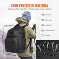 Tactical Backpack 40L Military Molle Black with Sponge Pad