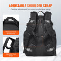 Tactical Backpack 40L Military Molle Black with Sponge Pad