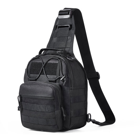 Tactical Sling Bag 10L Military Rover Shoulder Backpack Black