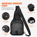 Tactical Sling Bag 10L Military Rover Shoulder Backpack Black