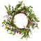 Artificial Wreath 55.88cm Pink Green Daisies Round