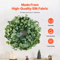 Artificial Eucalyptus Wreath 66cm Green Leaves Year Round