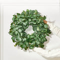Artificial Eucalyptus Wreath 66cm Green Leaves Year Round