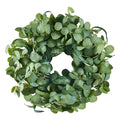 Artificial Eucalyptus Wreath 66cm Green Leaves Year Round