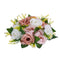 Artificial Flower Ball 10PCS 240mm Pink White Rose Wedding Centerpiece