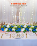 Artificial Flower Ball 10 PCS 500x220mm Wedding Centrepiece Blue White