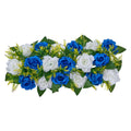 Artificial Flower Ball 10 PCS 500x220mm Wedding Centrepiece Blue White