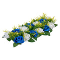 Artificial Flower Ball 10 PCS 500x220mm Wedding Centrepiece Blue White