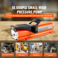 10,000PSI Air Hydraulic Pump, 0.18 Gal Reservoir, NPT 3/8 In Oil Outlet, NPT 1/4 In Inlet, Metal Shell Air Actuated Treadle Foot Pump, for Precision Industrial Machinery & Aerospace Equipment