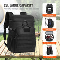 Cooler Bag 25L Insulated Molle Design Removable Storage Bags