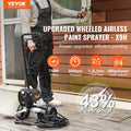 Airless Paint Sprayer 750W 3000PSI Electric With Cart Home Exterior