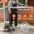 Stand Airless Paint Sprayer 750W 3000PSI Electric Handheld