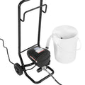 Stand Airless Paint Sprayer, 650W, 3000PSI High Pressure Airless Sprayer with Cart, Cleaning Brush, Hose, Extension Rod, Nozzles, Electric Spray Paint Machine for House Exterior and Interior