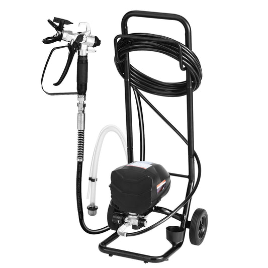 Airless Paint Sprayer 650W 3000PSI Electric Spray Machine Cart