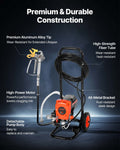 Airless Paint Sprayer 950W 3300PSI Electric Spray Machine Cart