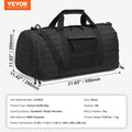Tactical Duffle Bag 45L Molle Gym Bag Shoe Compartment