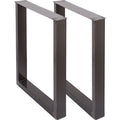 72 x 60 cm Dining Table Legs Office Table Legs Set of 2 Steel Table Legs Computer Desk Legs Steel Bench Legs Country Style Table Legs DIY Furniture Legs