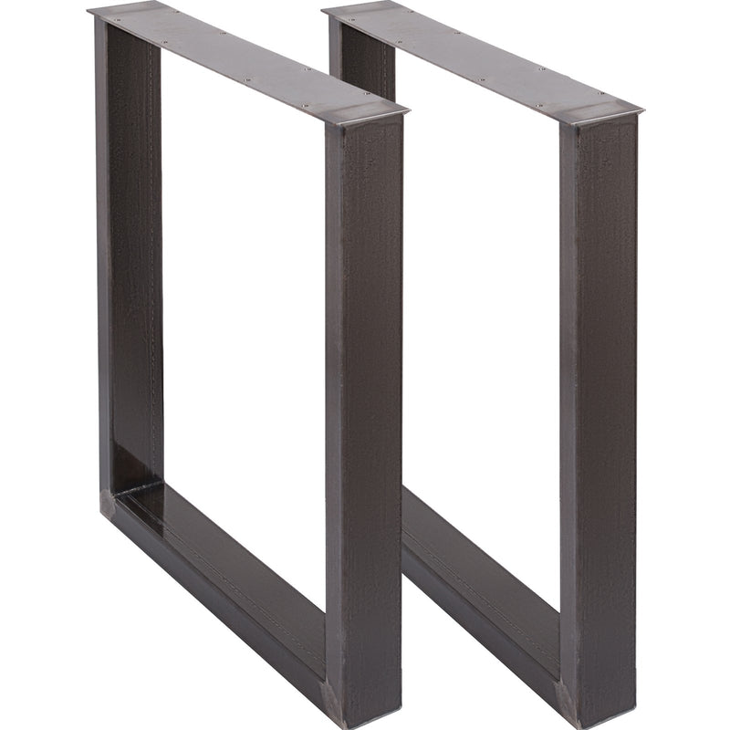 Steel Table Legs 72x60cm Set of 2 Office Dining Desk Bench
