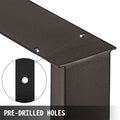 Steel Table Legs 72x60cm Set of 2 Office Dining Desk Bench