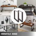 Steel Table Legs 72x60cm Set of 2 Office Dining Desk Bench