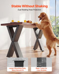 Steel Table Legs 750x600mm X Frame 2pcs 1000kg Black