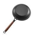 Cast Iron Skillet 3-Piece Set 205/265/310mm Nonstick Wood Handle