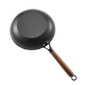 Cast Iron Skillet 3-Piece Set 205/265/310mm Nonstick Wood Handle